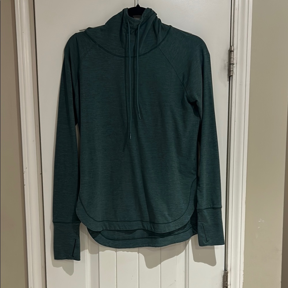 Green Hooded Pullover